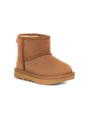 ugg min in pelle marrone UGG KIDS | 1017715TCHE
